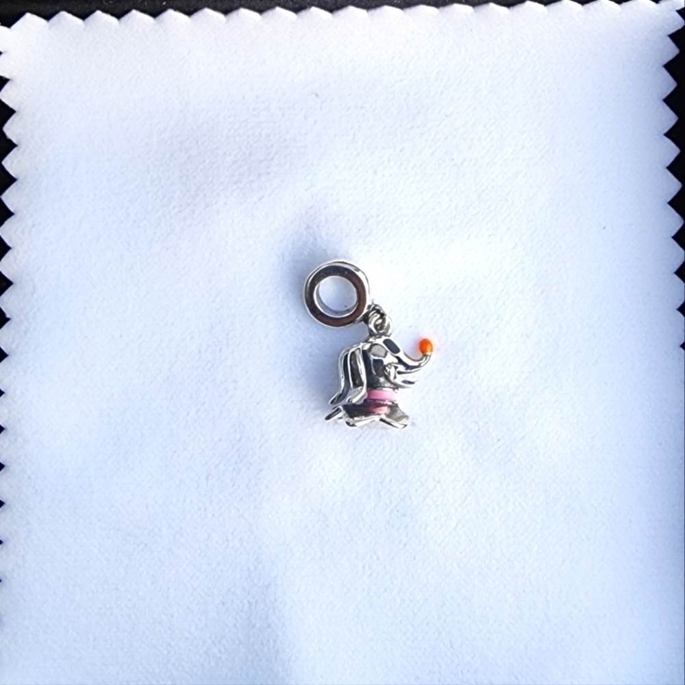 New sterling silver Disney the Nightmare Before Christmas rare Zero charm